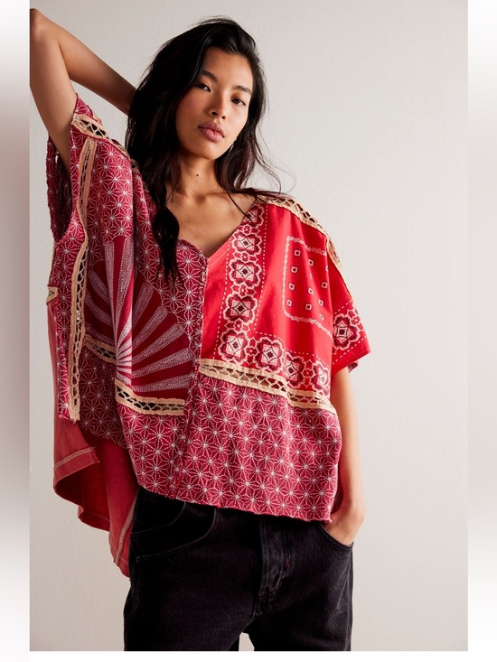 We The Free Tops - Free People Thunder Road Tee Size XS
